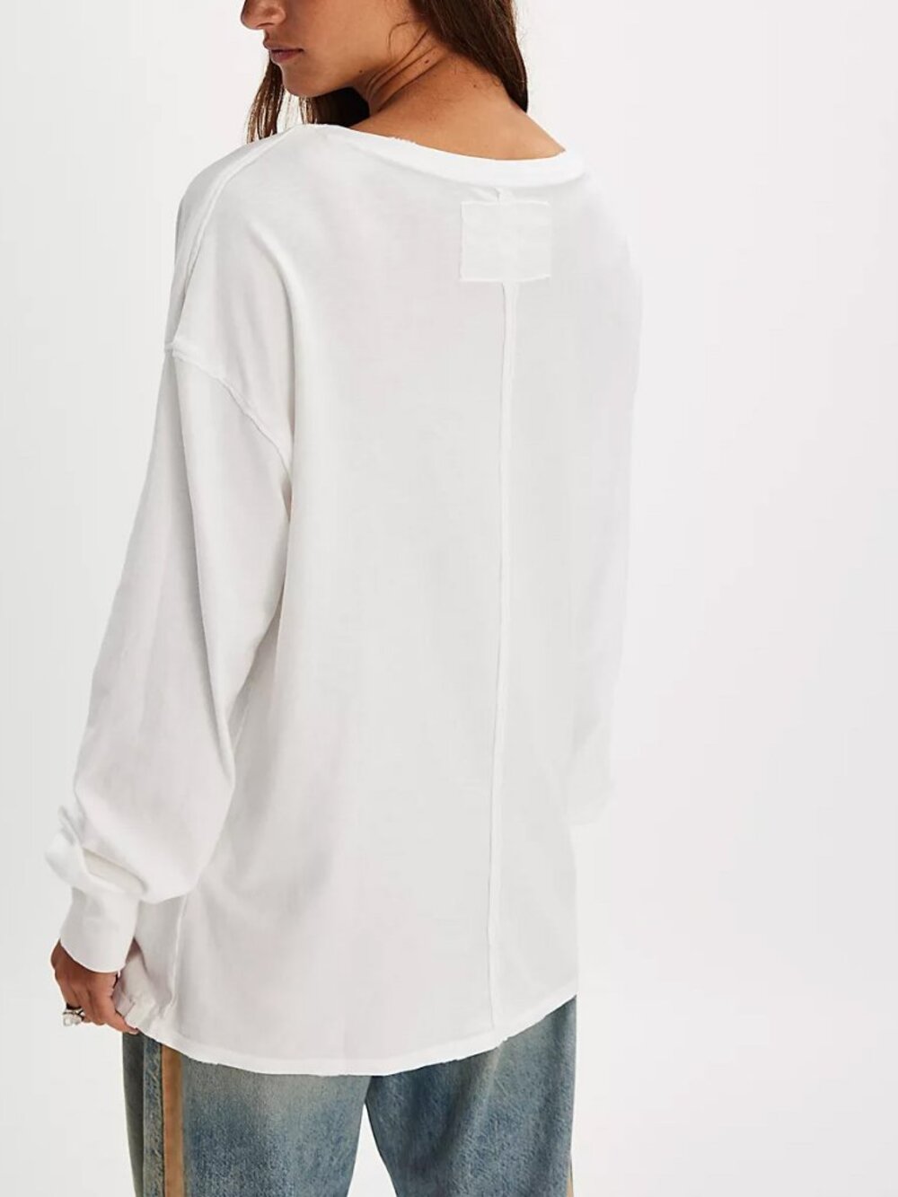 FREE PEOPLE We The Free Fade Into You Tee / Ivory - Picture 14 of 16